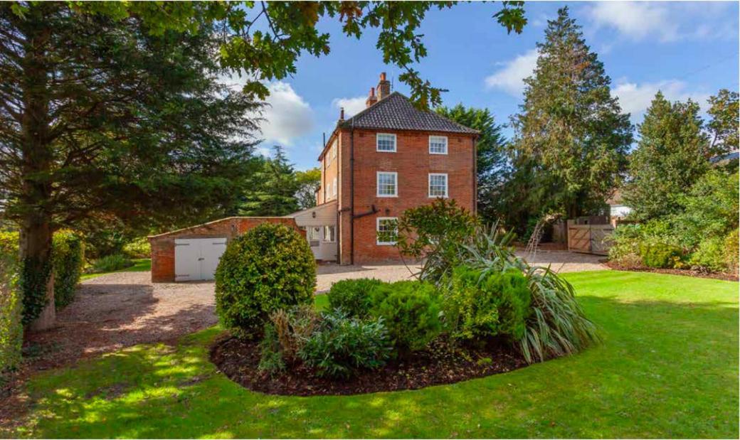 Wrentham Large Three Storey Georgian House And Gardens 빌라 외부 사진